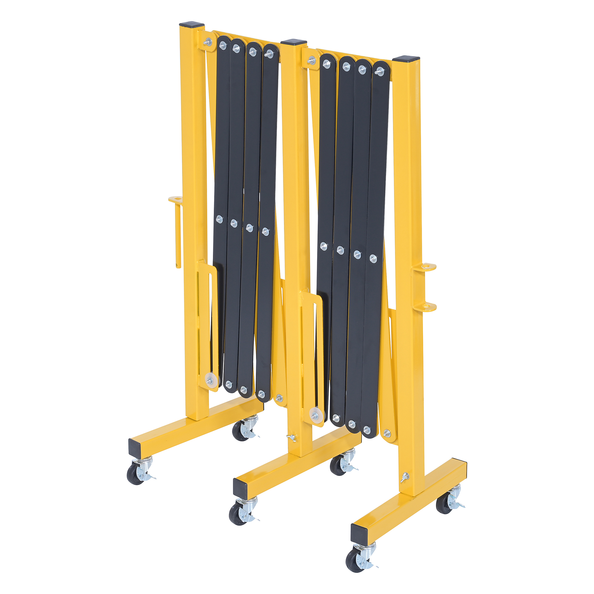 Vestil Expand-A-Gate - 192in., Yellow and Black, Steel, Model# EXGATE-30-192